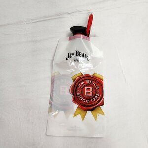 Jim Beam Collapsible Alcohol Bottle With Carabiner
